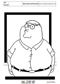 Family-guy boyama sayfaları